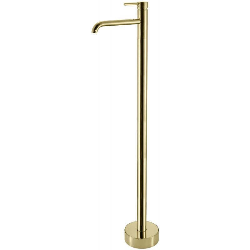 Mexen Rumba freestanding washbasin faucet, gold - 73534-50