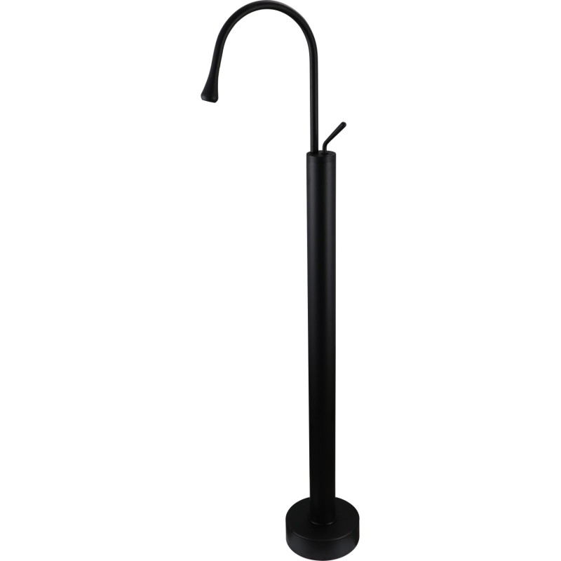 Mexen Dorado freestanding bathroom sink faucet, black - 747334-70