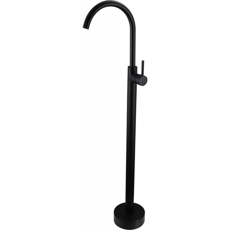 Mexen Alma freestanding washbasin faucet, black - 75034-70