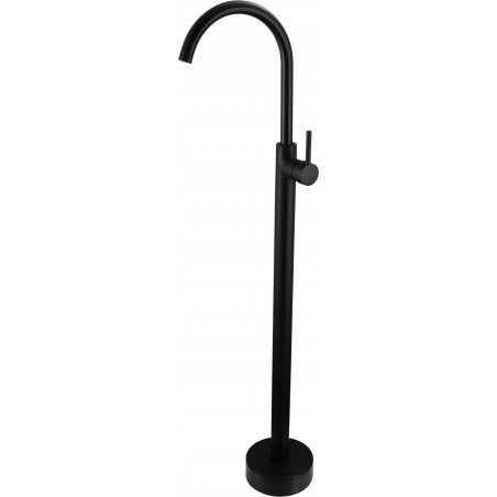 Mexen Alma freestanding washbasin faucet, black - 75034-70