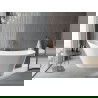 Mexen Alta freestanding bathtub 170 x 75 cm, white, rose gold overflow - 52141707500-60