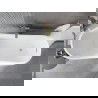 Mexen Alta freestanding bathtub 67 x 29.5 in, white/black, brushed gold overflow - 52141707575-55
