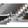 Mexen Alta freestanding bathtub 170 x 75 cm, white/black, rose gold overflow - 52141707575-60