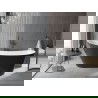 Mexen Alta freestanding bathtub 170 x 75 cm, white/black, black overflow - 52141707575-70