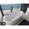 Mexen Torino freestanding bathtub made of conglomerate 155 x 78 cm, white matt - 57271557800