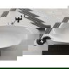 Mexen Torino free-standing bathtub made of conglomerate 155 x 78 cm, white matte - 57271557800