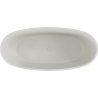Mexen Torino freestanding bathtub from conglomerate 155 x 78 cm, matte concrete - 57271557861