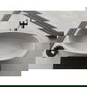 Mexen Torino freestanding bathtub from conglomerate 155 x 78 cm, matte concrete - 57271557861