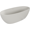 Mexen Torino freestanding bathtub from conglomerate 155 x 78 cm, matte concrete - 57271557861