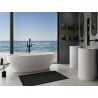 Mexen Torino freestanding bath made of conglomerate 175 x 78 cm, white matt - 57271757800