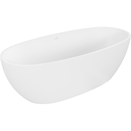 Mexen Torino freestanding bathtub made of conglomerate 175 x 78 cm, matte white - 57271757800