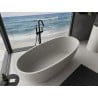 Mexen Torino freestanding bathtub made of conglomerate 175 x 78 cm, matte concrete - 57271757861