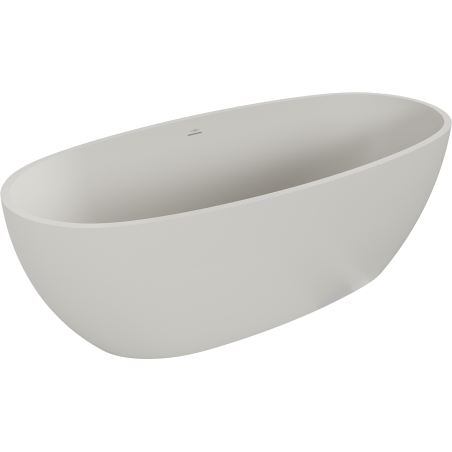 Mexen Torino freestanding bathtub made of conglomerate 175 x 78 cm, matte concrete - 57271757861