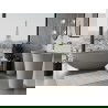 Mexen Imola free-standing bathtub made of conglomerate 150 x 77 cm, matte concrete - 57281507661
