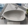 Mexen Imola freestanding bathtub made of conglomerate 170 x 88 cm, matte concrete - 57281708561