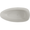 Mexen Imola freestanding bathtub made of conglomerate 170 x 88 cm, concrete matte - 57281708561