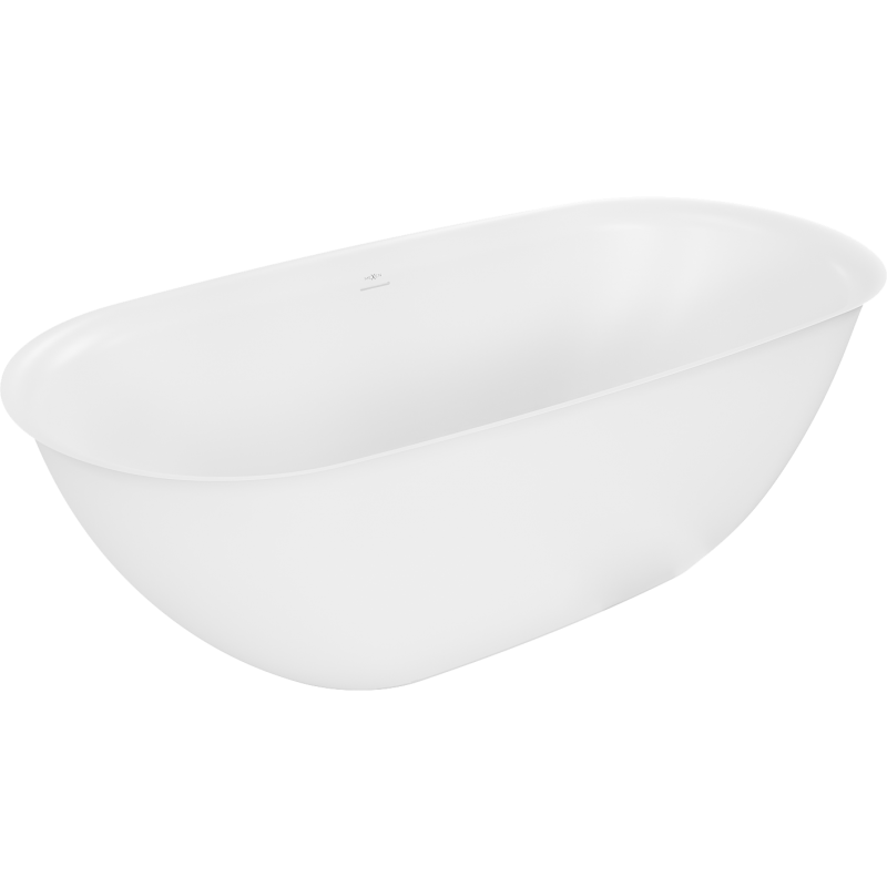 Mexen Siena freestanding bathtub made of conglomerate 170 x 80 cm, white matte - 57291708000