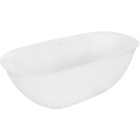 Mexen Siena freestanding bath made of conglomerate 170 x 80 cm, white matt - 57291708000