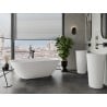 Mexen Siena freestanding bath made of conglomerate 170 x 80 cm, white matt - 57291708000