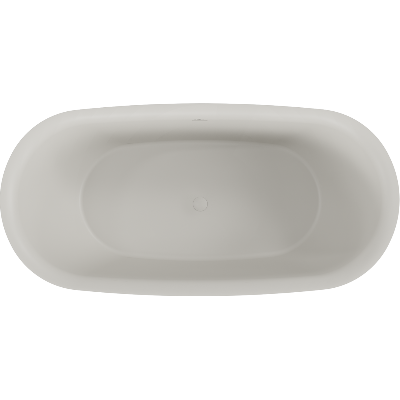 Mexen Siena 170 x 80 cm freestanding bath, concrete matte finish - 57291708061