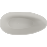 Mexen Milano free-standing bathtub made of conglomerate 150 x 82 cm, matte concrete - 57301508561