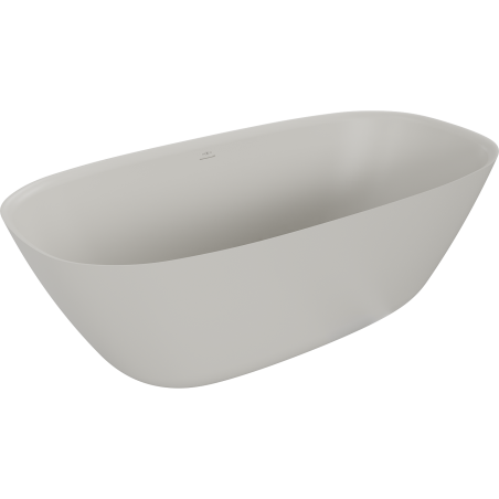 Mexen Como free-standing bathtub made of conglomerate 150 x 82 cm, matte concrete - 57311508261