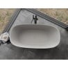 Mexen Como free-standing bathtub made of conglomerate 150 x 82 cm, matte concrete - 57311508261