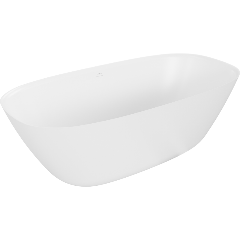 Mexen Como free-standing bathtub made of conglomerate 170 x 82 cm, white matte - 57311708200