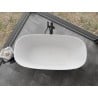 Mexen Como freestanding bathtub made from conglomerate 170 x 82 cm, white matt - 57311708200