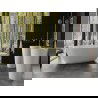 Mexen Como freestanding bathtub made of conglomerate 170 x 82 cm, white gloss - 57311708210
