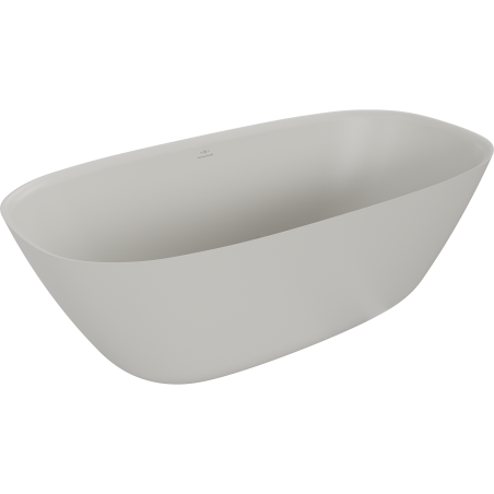 Mexen Como freestanding bath made of conglomerate 170 x 82 cm, matte concrete - 57311708261