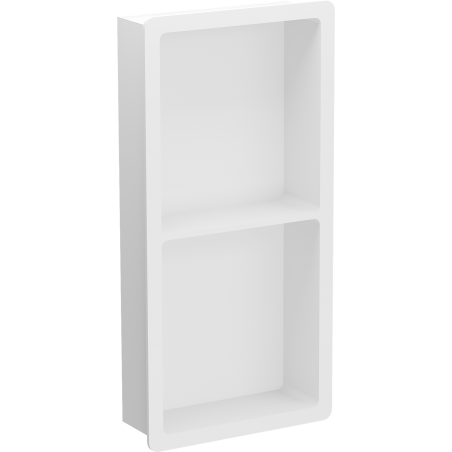 Mexen X-Wall-K recessed shelf made of conglomerate 62.2 x 30.7 cm, white - 1900623010