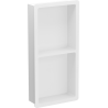 Mexen X-Wall-K recessed shelf made of conglomerate 62.2 x 30.7 cm, white - 1900623010