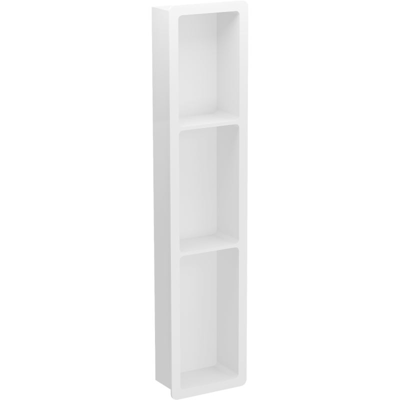 Mexen X-Wall-K recessed shelf from conglomerate 93.2 x 20.7 cm, white - 1900932010