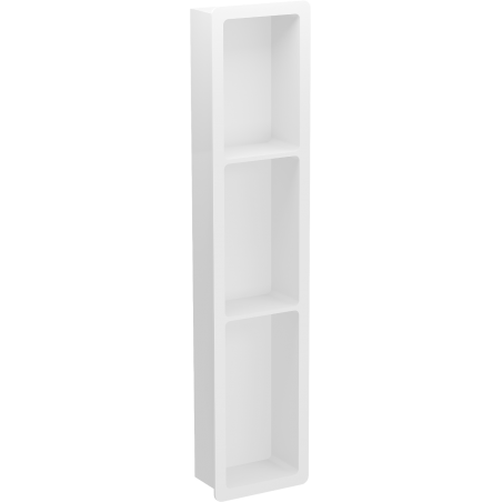 Mexen X-Wall-K recessed shelf made of conglomerate 93.2 x 20.7 cm, white - 1900932010