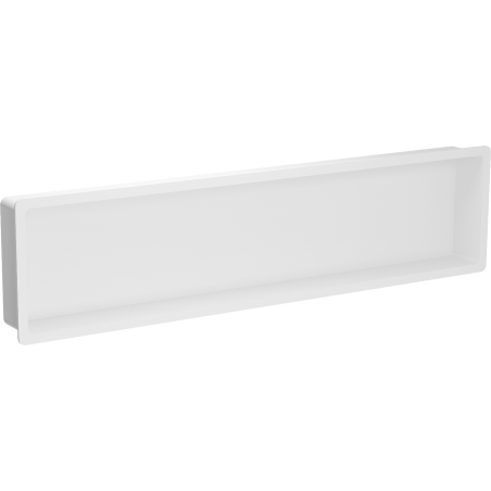 Mexen X-Wall-K recessed shelf conglomerate 122.7 x 30.7 cm, white - 1900123010