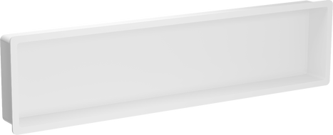 Mexen X-Wall-K recessed shelf conglomerate 122.7 x 30.7 cm, white - 1900123010