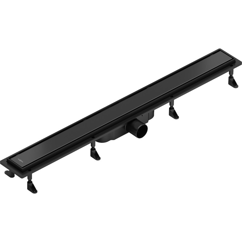 Mexen Flat Abs Flat ABS linear drain 2-in-1 70 cm, black - 1769070