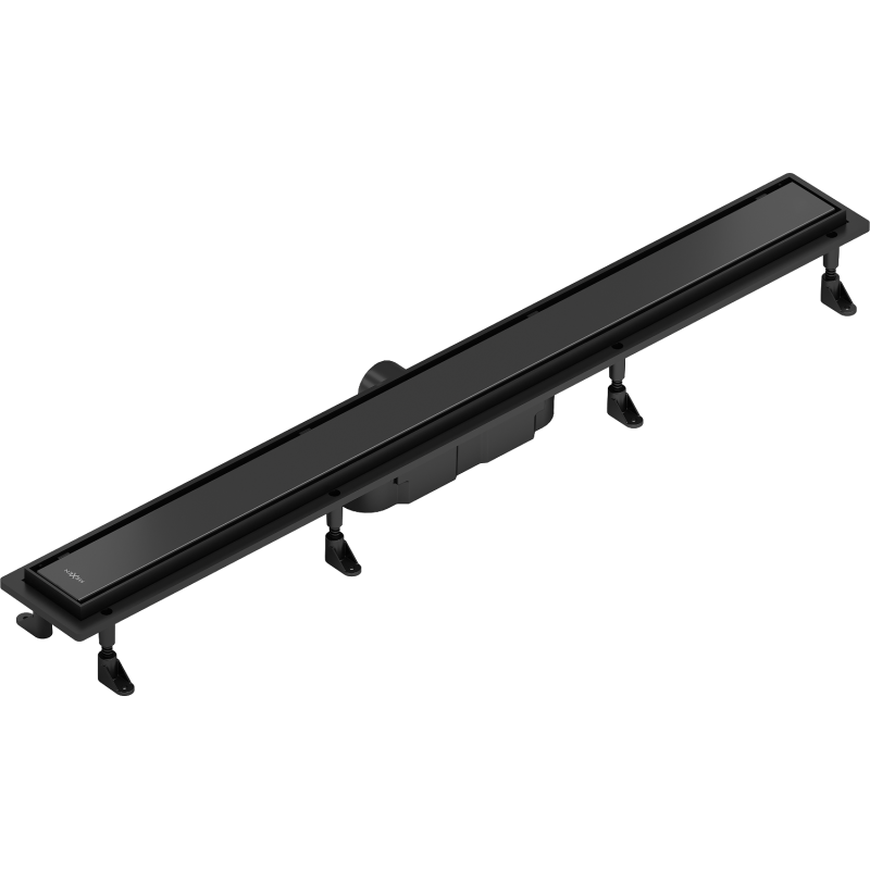 Mexen Flat ABS Linear Drain 2in1 90 cm, Black - 1769090
