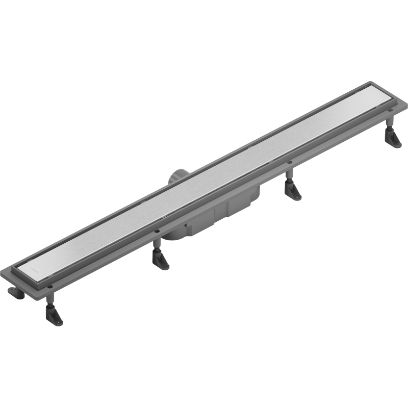 Mexen Flat ABS linear drain 2-in-1 80 cm, inox- 1069080