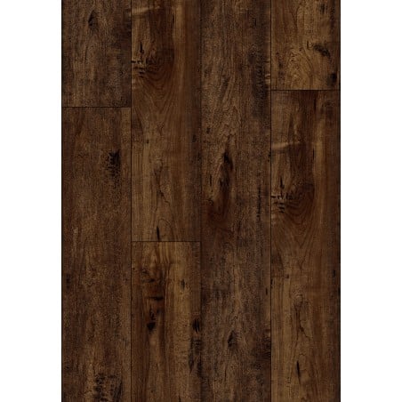 Mexen Boston vinyl panels 1240 x 182 mm SPC 6.5 mm, IXPE underlay 1.5 mm, 4 V-groove, Cherry - F1060-1240-182-505-4V1-01