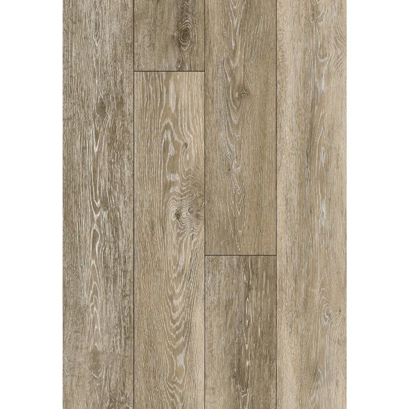 Mexen Shreveport  vinyl panels 1240 x 182 mm SPC 6.5 mm, IXPE 1.5 mm underlay, 4 V-Groove, Oak - F1111-1240-182-505-4V1-01