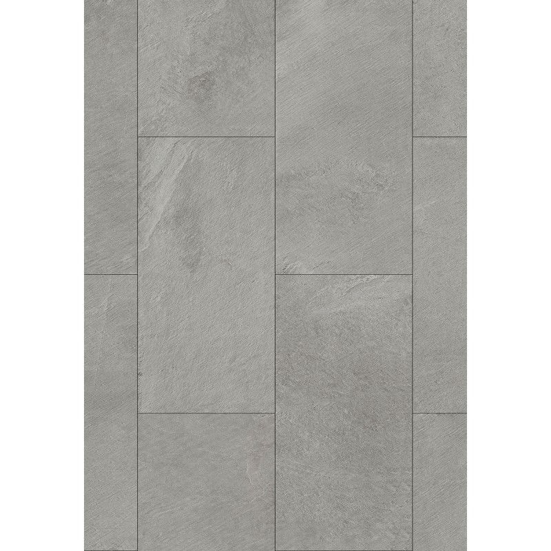 Mexen Grey Leaf vinyl panels 610 x 305 mm SPC 6.5 mm, IPEX underlay 1.5 mm, 4 V-Groove, Slate - F1163-0610-305-505-4V1-90