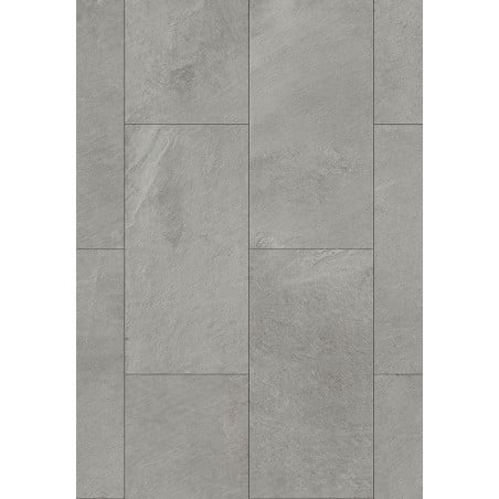 Mexen Grey Leaf vinyl panels 610 x 305 mm SPC 6.5 mm, IPEX underlay 1.5 mm, 4 V-Groove, Slate - F1163-0610-305-505-4V1-90