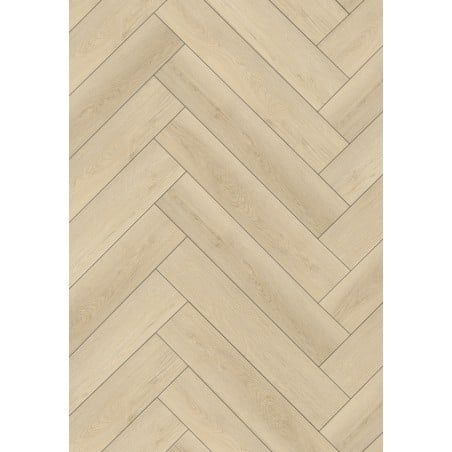 Mexen Providence  herringbone vinyl panels 635 x 127 mm SPC 6.5 mm, IXPE underlay 1.5 mm, 4 V-Groove, Oak