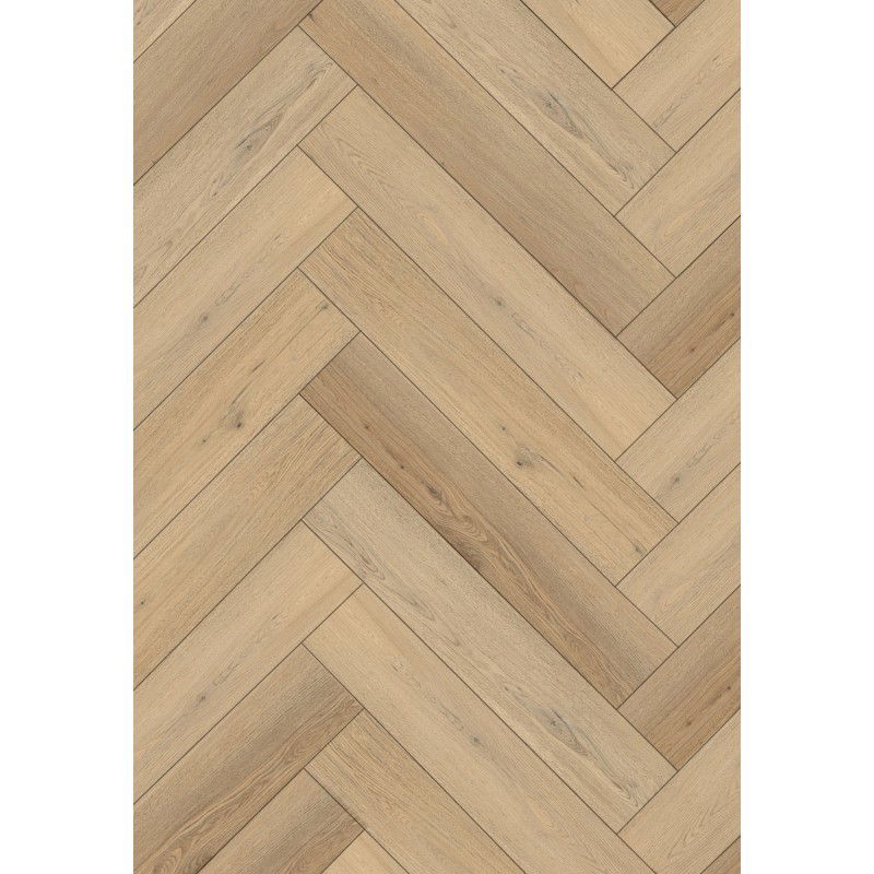 Mexen Rocky Mountain herringbone Vinyl Panels 635 x 127 mm SPC 6.5 mm, underlay 1.5 mm, 4 V-Groove, Oak