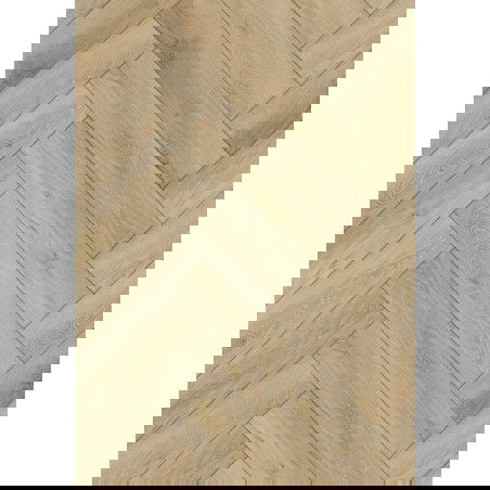 Mexen Worcester  herringbone vinyl panels 635 x 127 mm SPC 6.5 mm, IPEX 1.5 mm underlay, 4 V-Groove, Oak