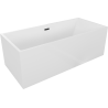 Mexen Vigo freestanding bathtub 178.5 x 80 cm, white, black overflow - 51251788000-70