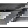 Mexen Vigo freestanding bathtub 178.5 x 80 cm, white/black, gun metal overflow - 51251788075-95