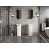 Mexen Ria freestanding basin made of composite 45 x 45 cm, white matte - 26584500
